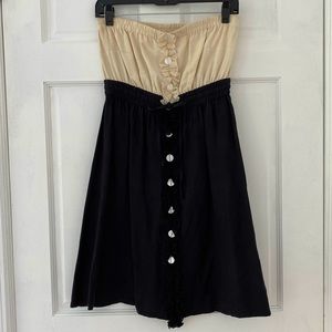 Strapless Lauren Moffatt dress